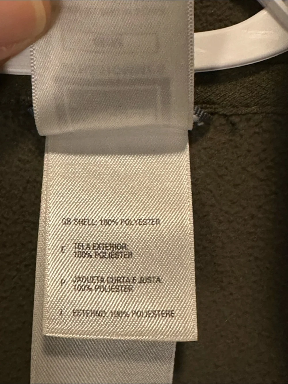 The North Face lightweight fleece